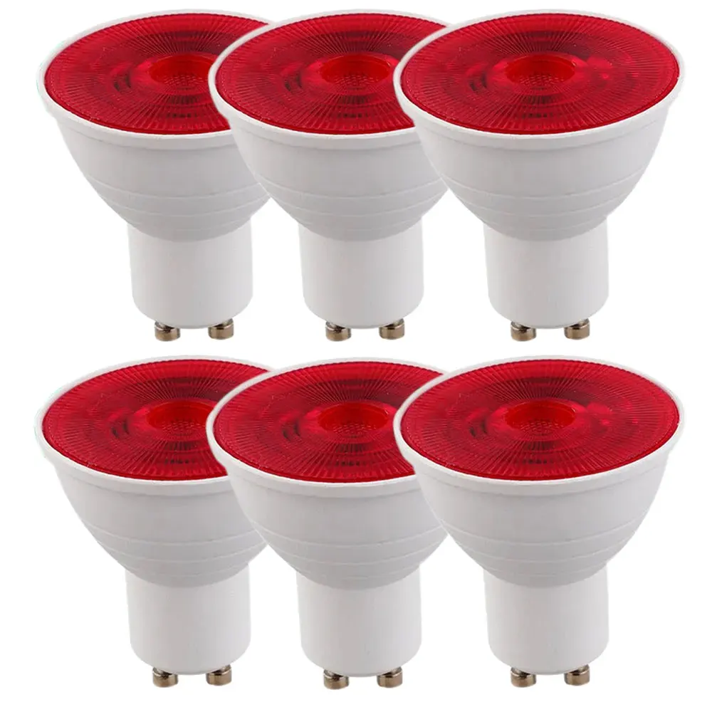 

6-Piece Holiday Light GU10 5W 220V 230V 240V Night Light Decorative Living Room Music Light Ceiling Downlight Courtyard Light
