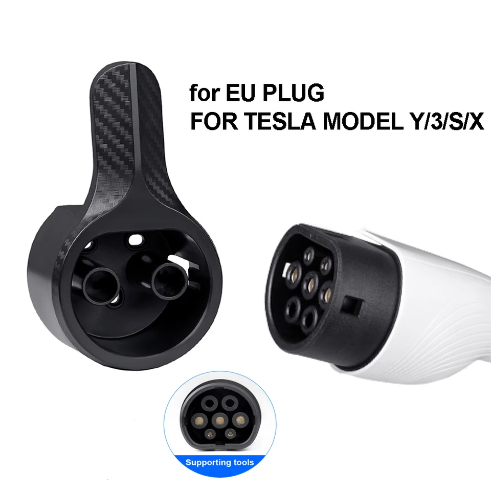 Supporto A Parete Per Cavo Di Ricarica EV J1772: Fondina In ABS Con Viti, Organizer Per Connettore Auto Elettrica, Impermeabile