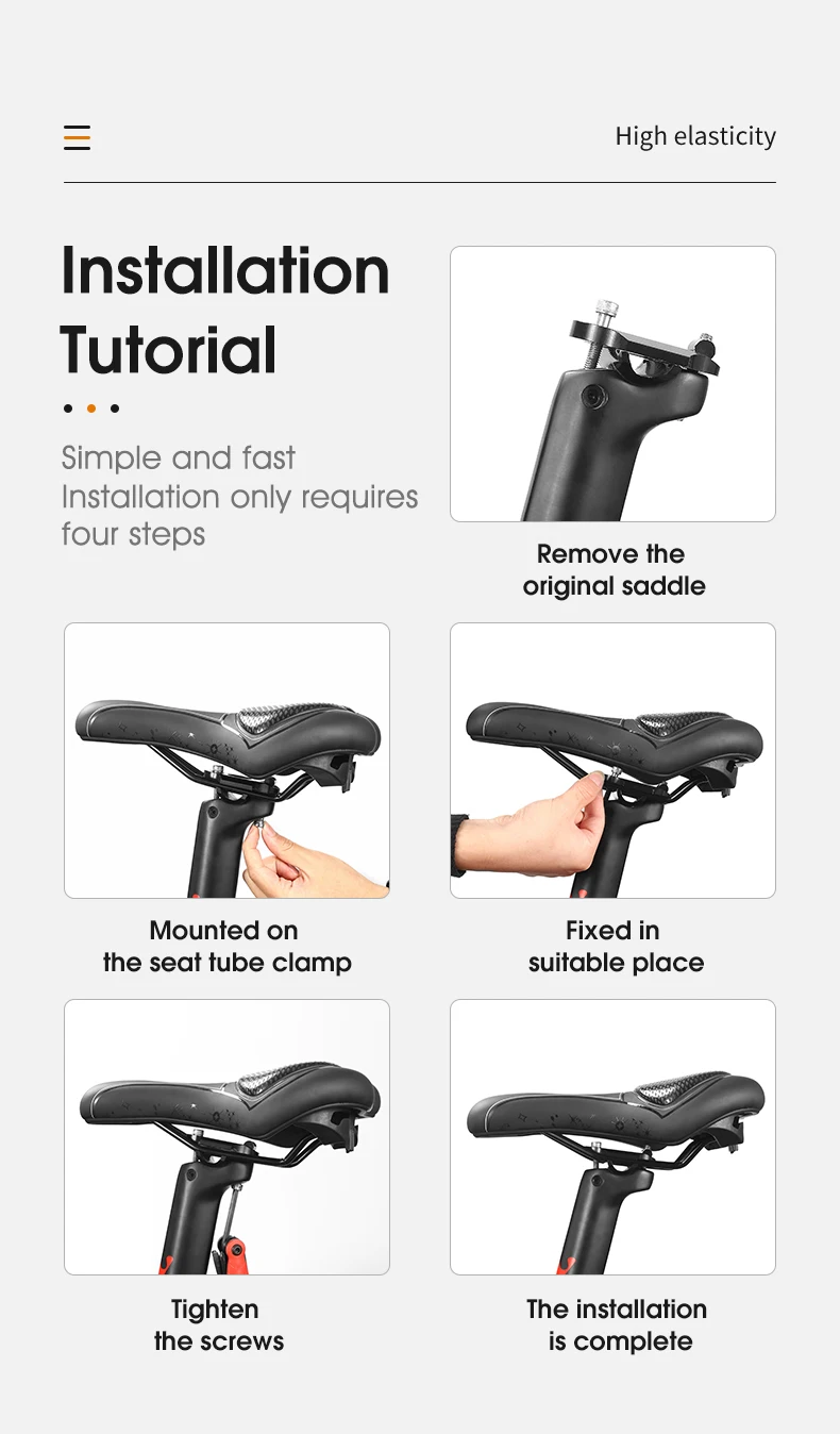 WEST BIKING Bike Saddle MTB Mountain Road Bike Seat PU Leather Gel Filled Cycling Cushion Comfortable Shockproof Bicycle Saddle