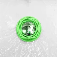 Circles Bathroom Silicone Sink Drain Hair Catcher Bath Stopper Capture Clean Plug Strainer Filter Shower Bathroom Accessories 2