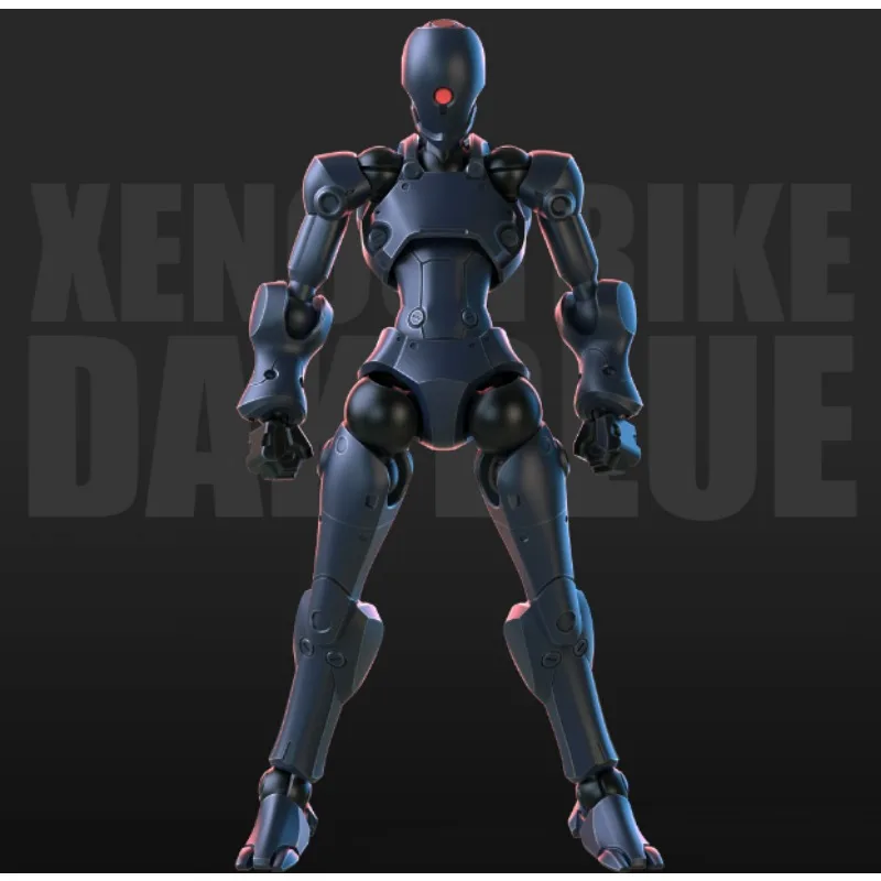 3.75inch Super Movable Humanoid Body Strong Attack Alien Figure Assembly Model Toy Collection Gift