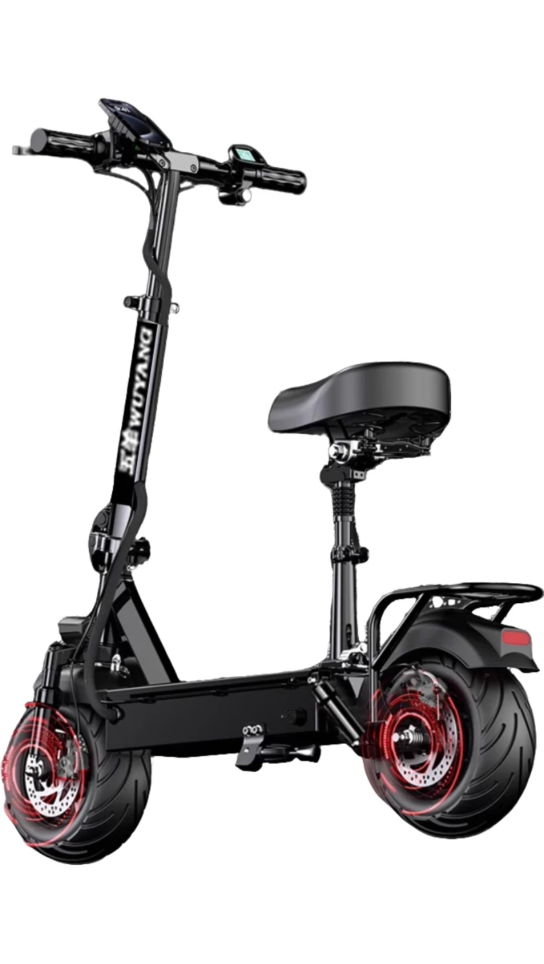 سكوتر كهربائي قابل للطي لسيارات Valet - مركبة كهرب...