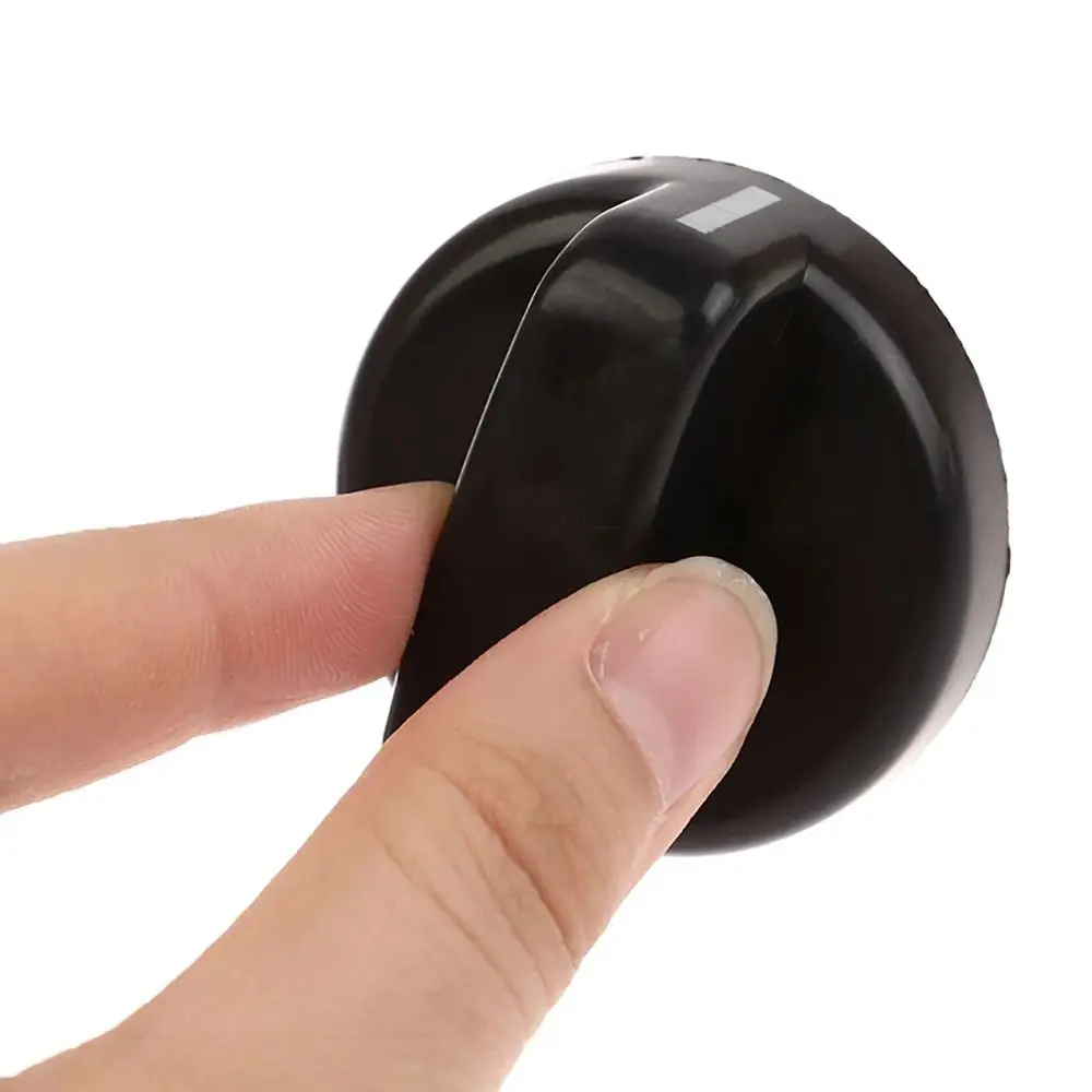 Plastic Black Gas Stove Control Knobs for Cooker Oven Hob
