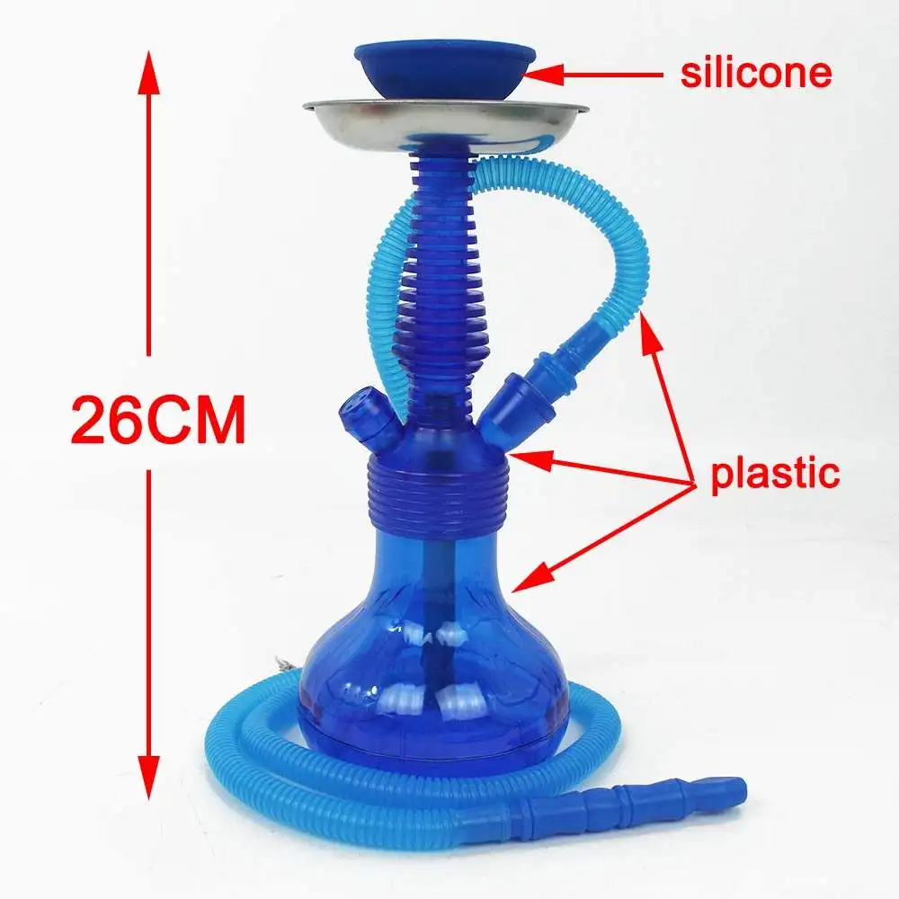 Disposable Shisha Hukka One Time Use Nargile Plastic Water Pipe Portable Cheap Hookah