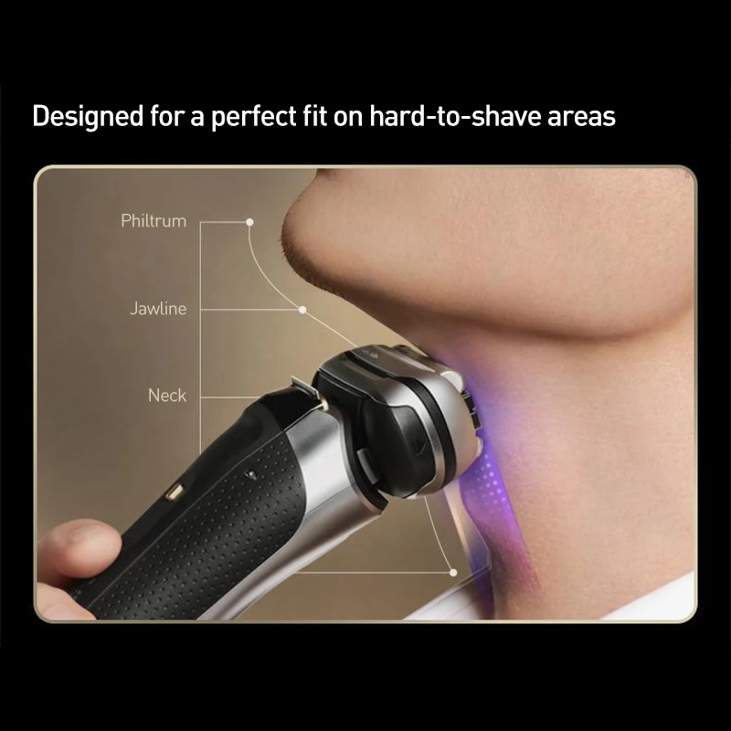 브라운 시리즈 9 프로+ 업그레이드 9768cc 면도기 멀티 액세서리 선물 세트 고급 다기능 피부 윤곽 조형에 이상적