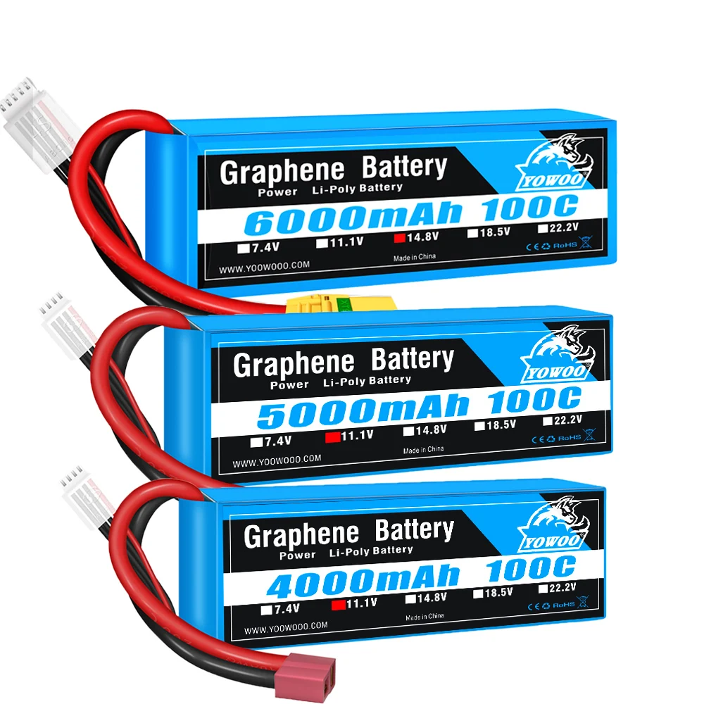Batterie LiPo 6S 7000mAh 100C XT90 pour RC Drone Voiture