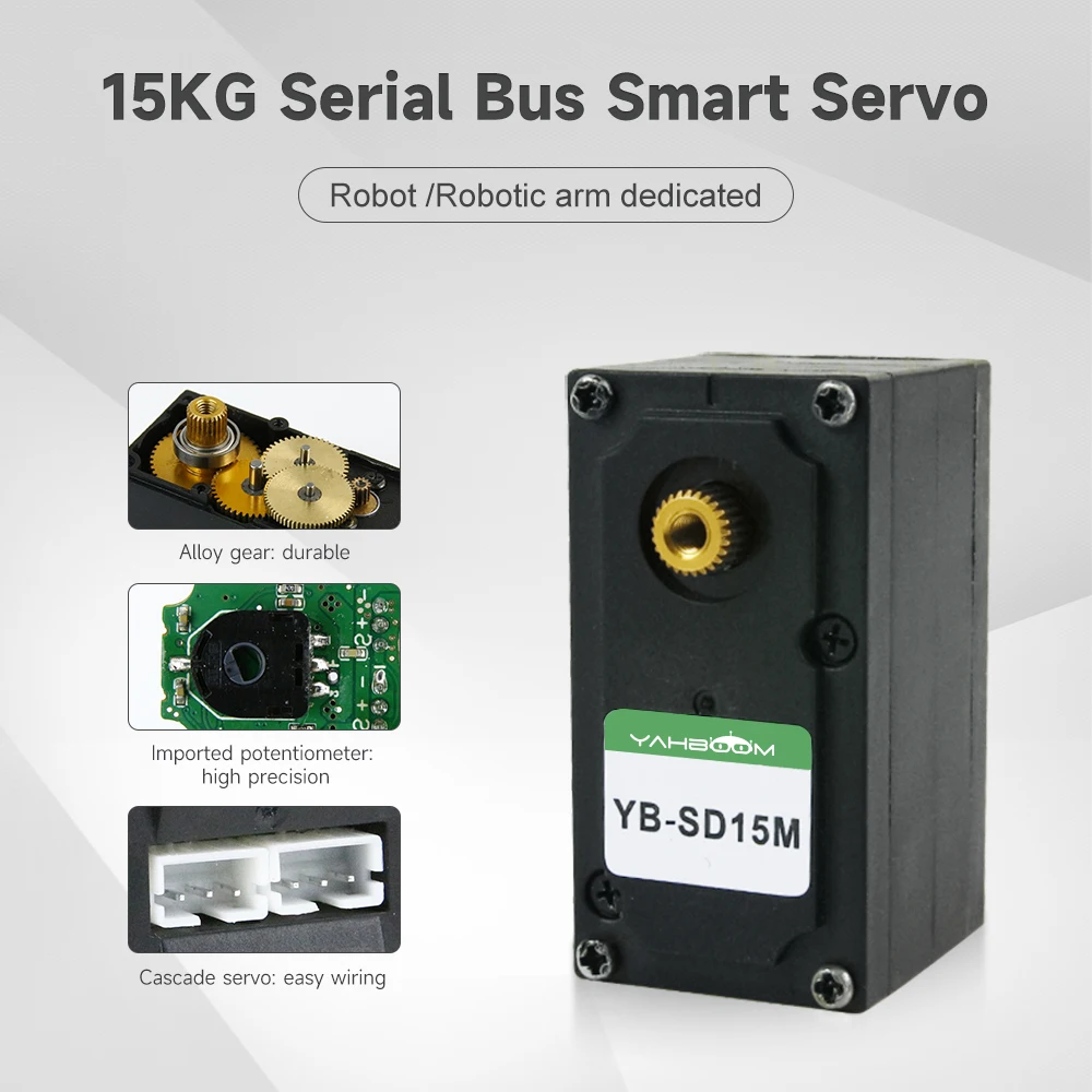 SmartRobotServoMotor15KGSerialControlBUSandDebuggingBoardAll