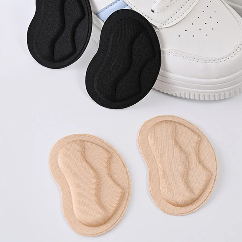 2/10pcs Anti-Drop Sports Shoes Heel Stickers For Men And Women Big Shoes Heel Anti-Grinding Heel Adjust Shoe Size Half-Size Pad