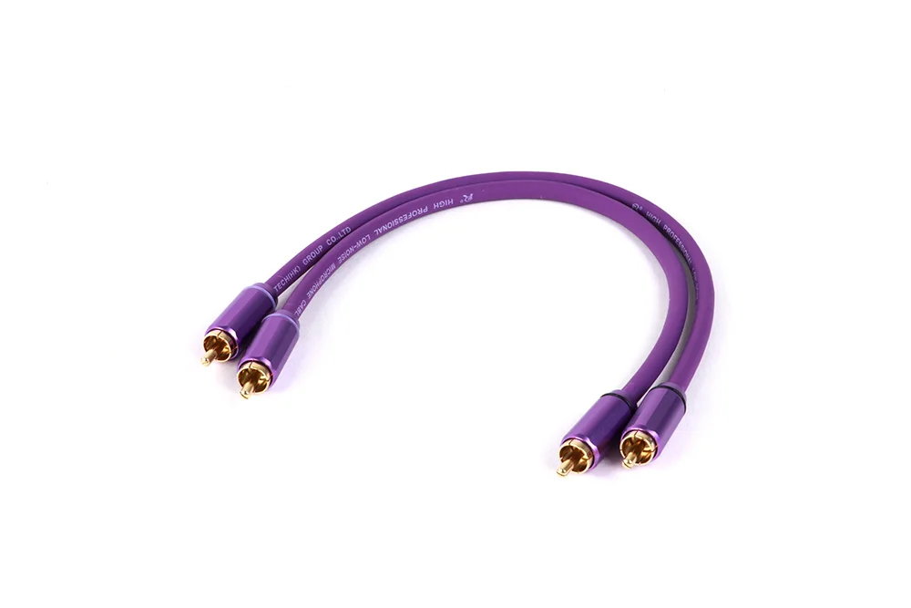RCA-Kabel, vergoldeter RCA-Stecker auf Stecker, Audio-Stereo-Adapter, abgeschirmtes Kabel für Heimkino, HDTV, Verstärker, Hi-Fi-System, Lautsprecher – Detail 9