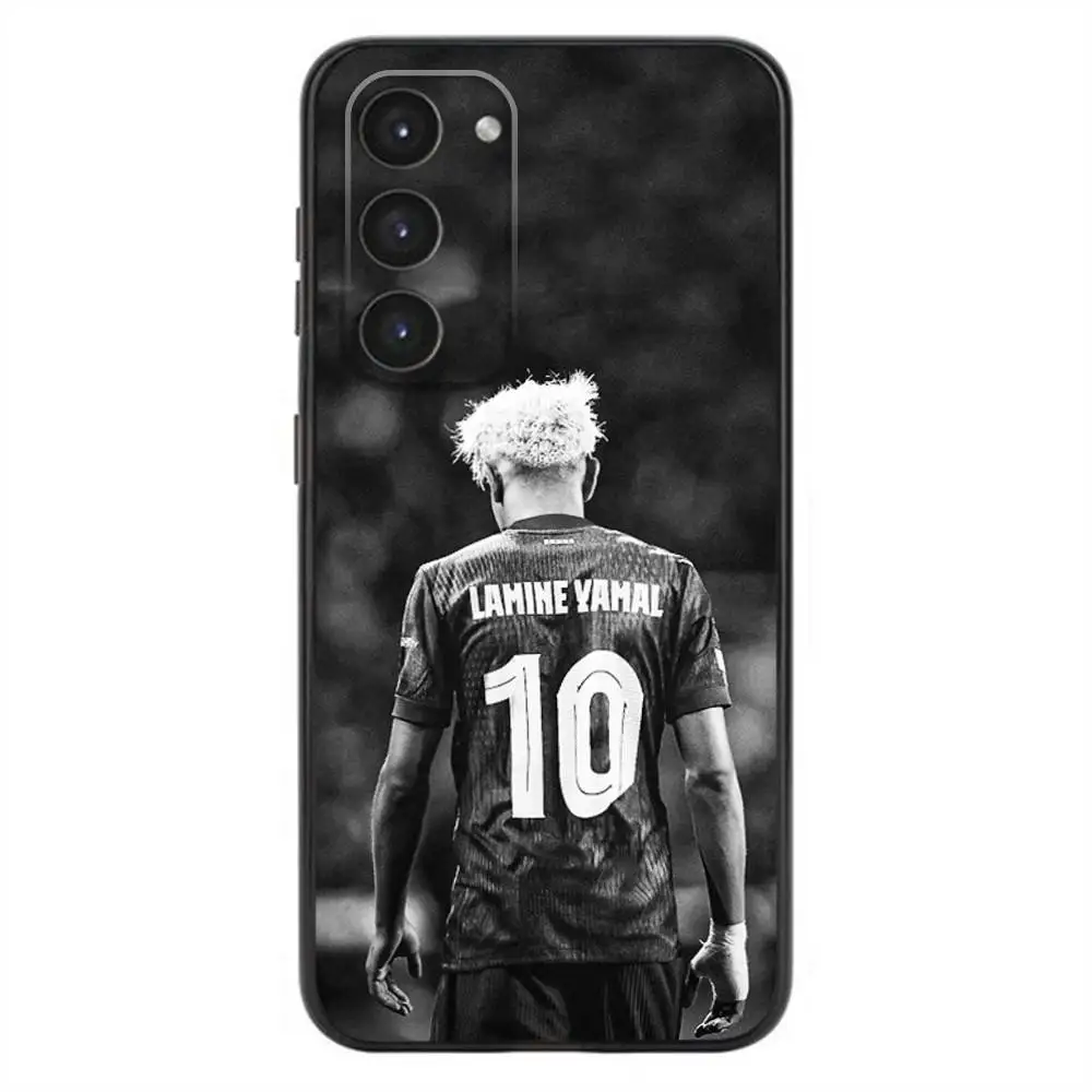 L-Lamine Sport-19 Y-Yamals Soft Silicone Black Phone Case