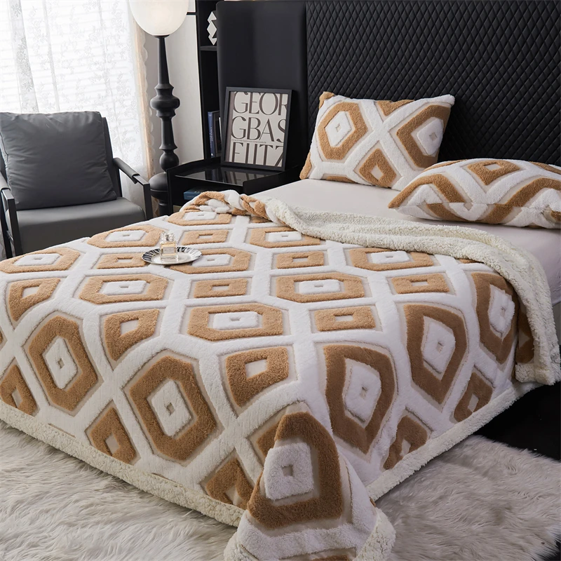 Flannel Jacquard Winter Blanket 2