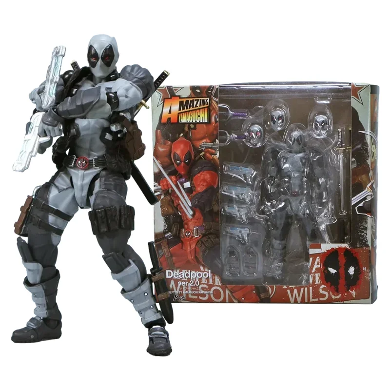 

Фигурка аниме Shf Deadpool Ml X-Men, экшн-статуя, коллекция моделей Дэдпула 2 Deor, Высококачественная версия игрушек, рождественские подарки