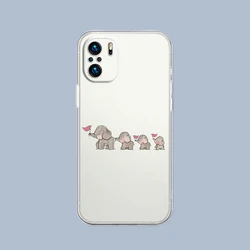 Cartoon Couple Style Soft TPU Clear Phone Case Gift Cover - Note 13Pro Plus 5G (B1)