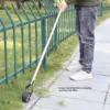 Rotary Lawn Edger Manganese Steel and Stainless Steel Single Wheel Rust Resistant Lawn Edging Cutter Serrated Blade for Garden 3