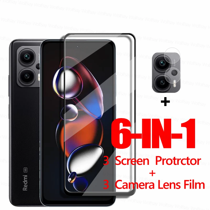 

Full Glue Glass For Xiaomi Redmi Note 12T Pro Screen Protector Xiaomi Redmi Note 12T Pro 5G Tempered Glass Redmi Note 12T Pro