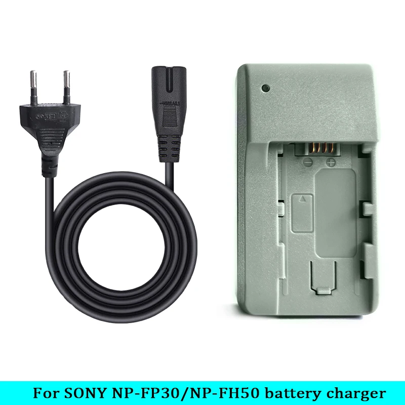 DSTE Fast Charging USB Dual Battery Charger Compatible For Sony NP-FP50 - View #3