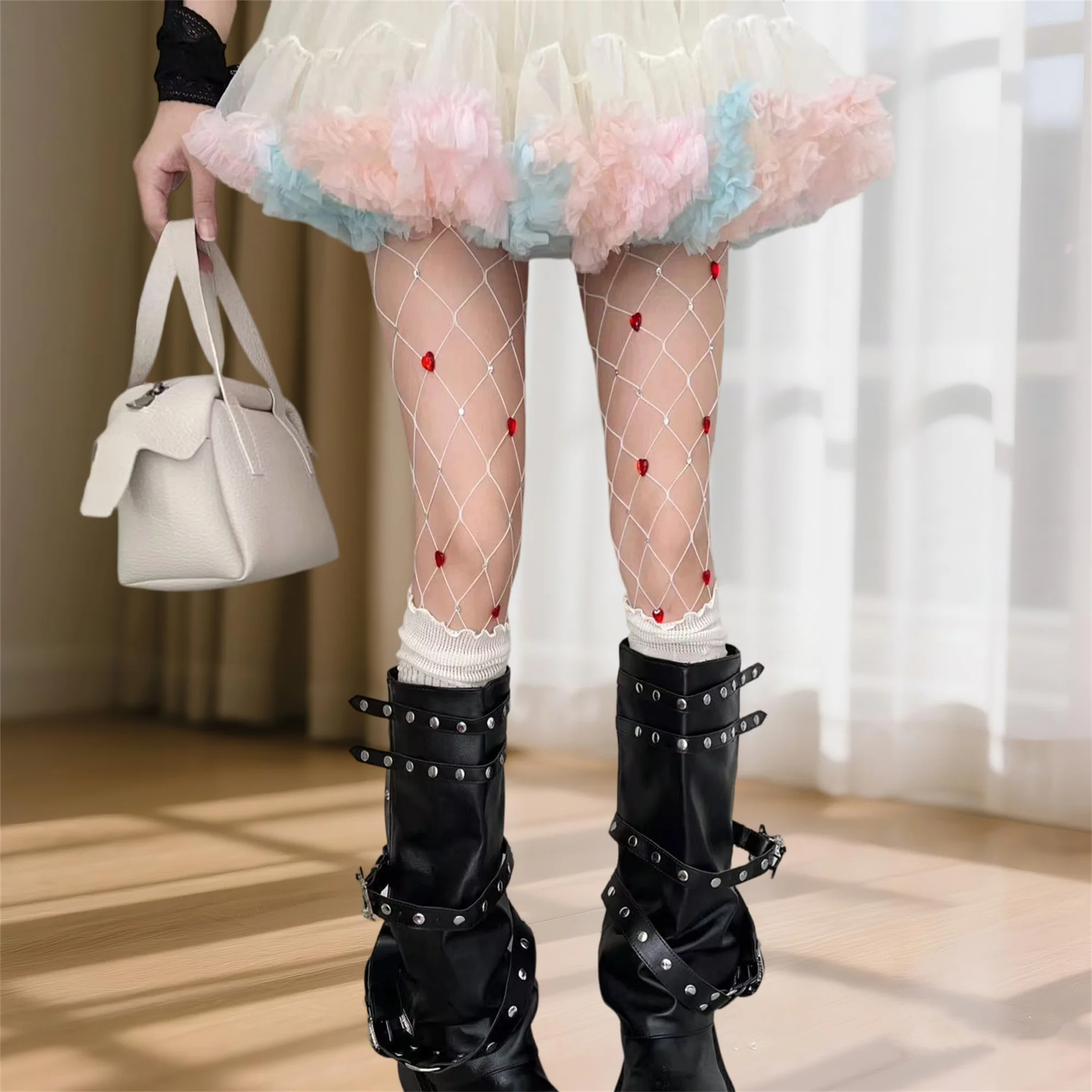 Sexy Lace Thigh High Stockings Floral Pattern Sheer Pantyhose Elastic  Fit Socks Tights for Women