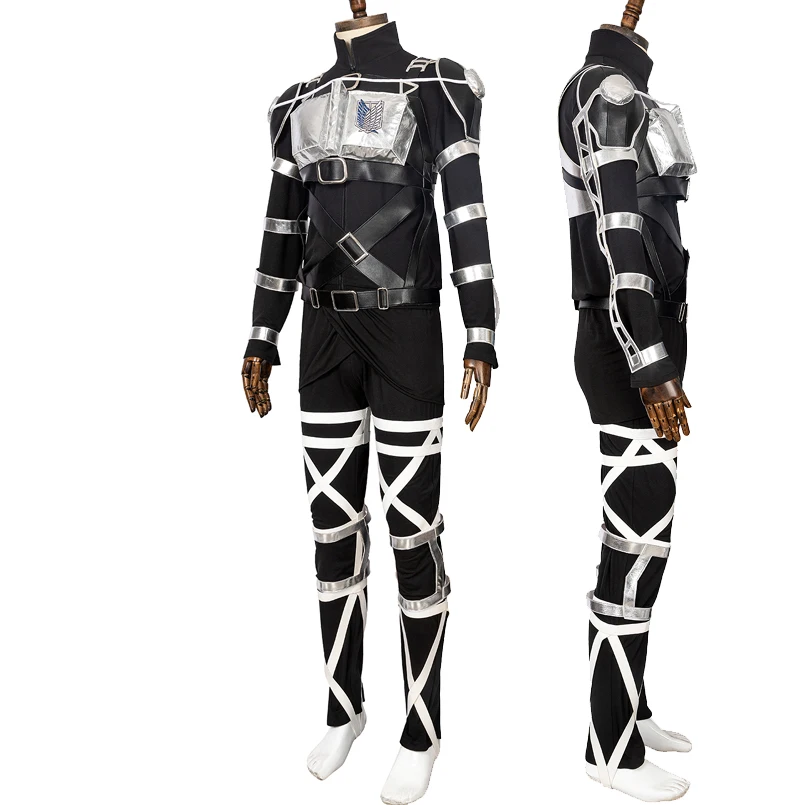 Ataque Em Titan 4 A Temporada Final Rivaille Cosplay Traje De Halloween  Outfit Shingeki Não Kyojin Equipe Armadura Uniforme Homem Terno - Trajes De  Cosplay - AliExpress