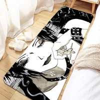 Anime Nana Osaki Door Mat Entrance Non-slip Doormat Washable Kitchen Carpet Living Room Hallway Rugs Bathroom Bath Door Mats 1