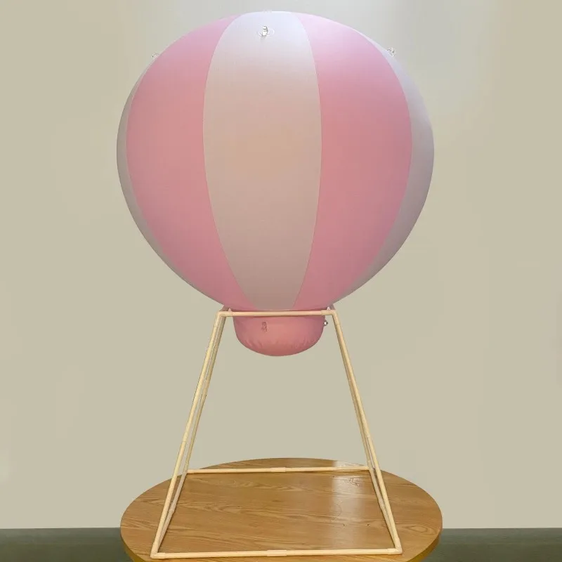 Sayok 3/5ft Large Inflatable Hot Air Balloon PVC Inflatable Strips Balloon no Frame for Advertising Event Birthday Party Decor 6