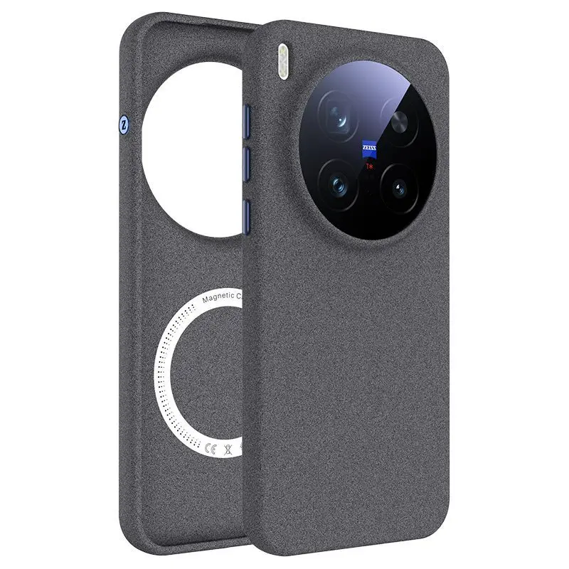 Luxury Frosted Magnetic Wireless Charging Shell with MagSafe Compatibility