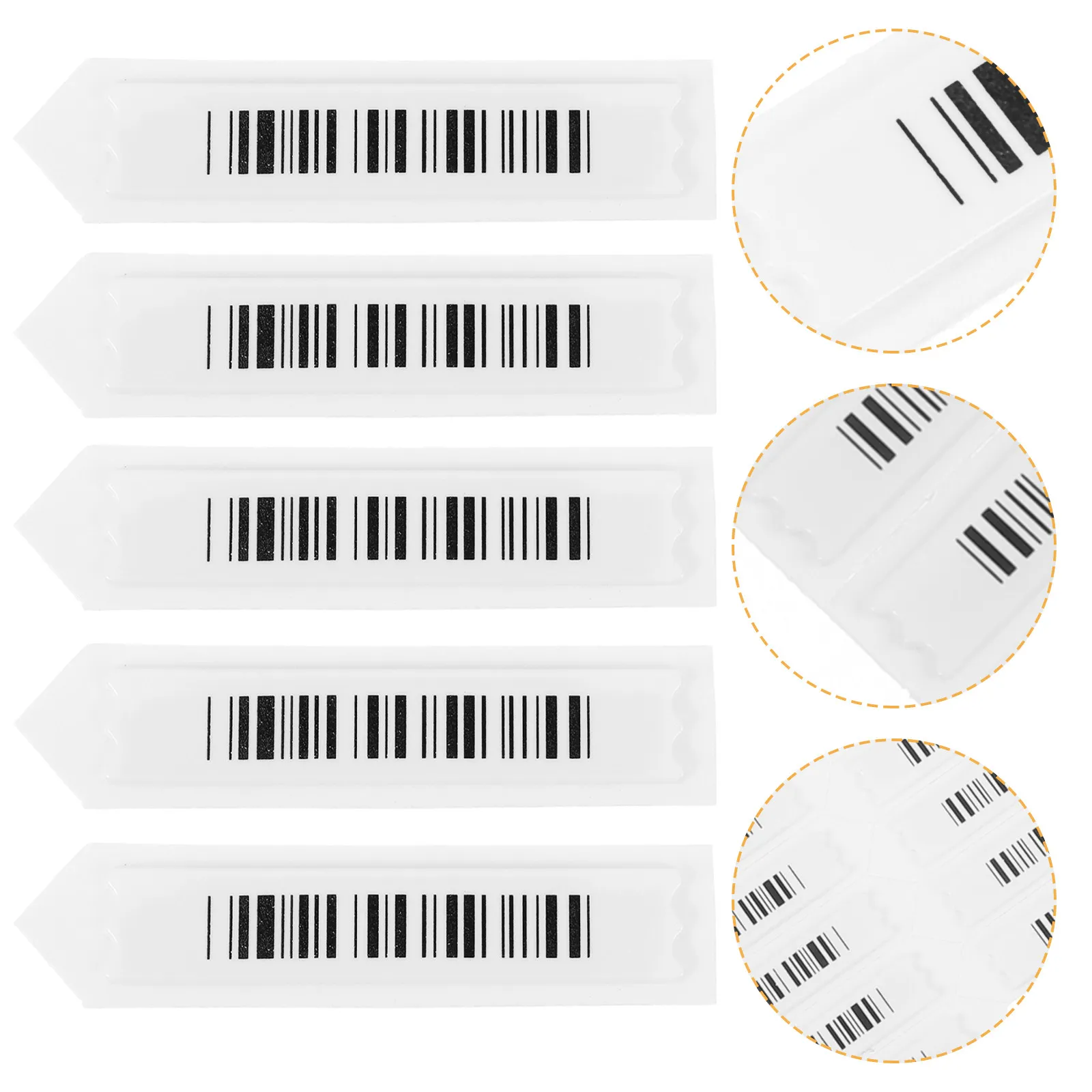 100Pcs 슈퍼마켓 음향 자기 도난 방지 라벨 화장품 상품 소매 보안 태그 경량 신뢰할 수 있는 긴 서비스 수명