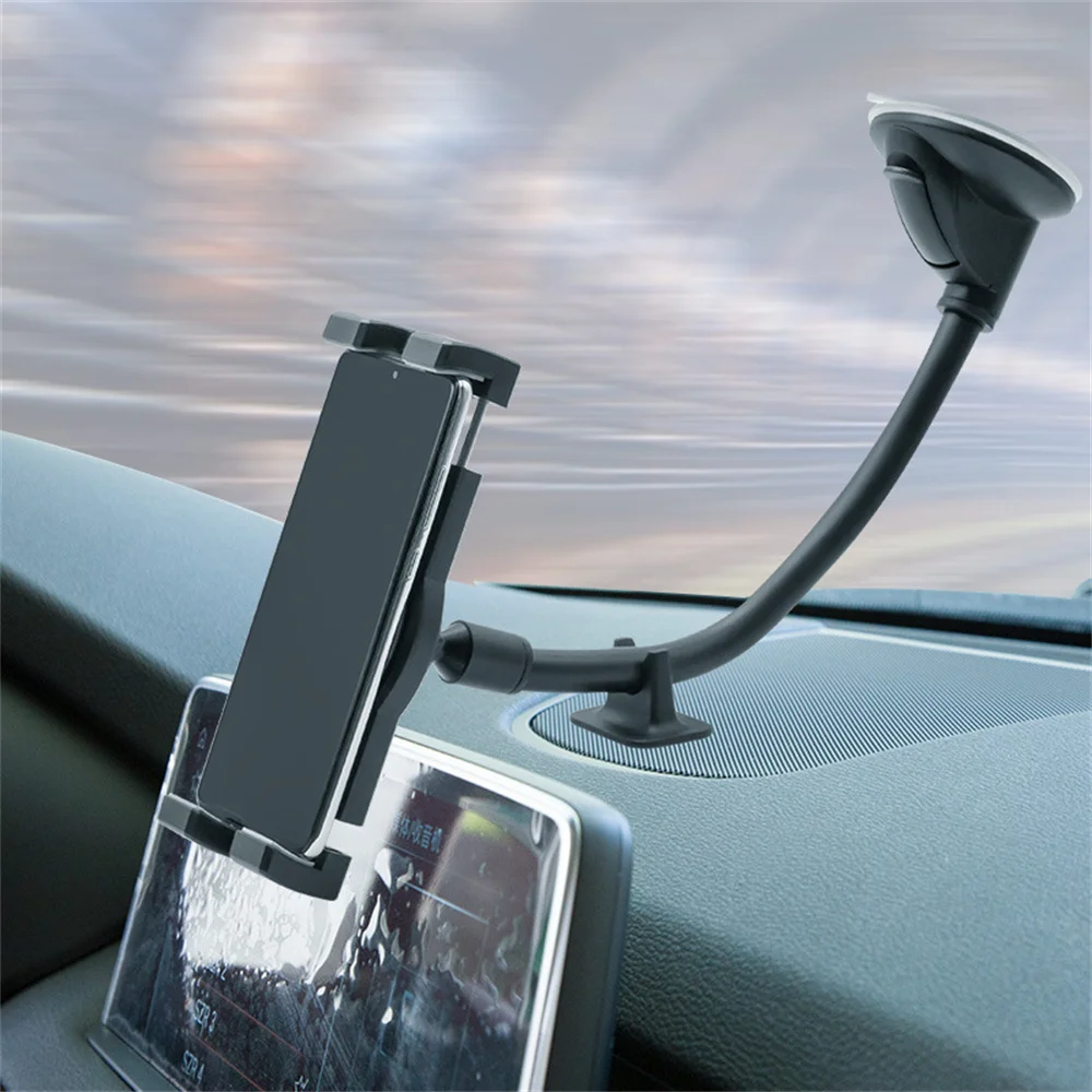 do carro tablet montar caminhão janela do painel do telefone tablet titular ventosa braço longo para ipad de ar mini polegada