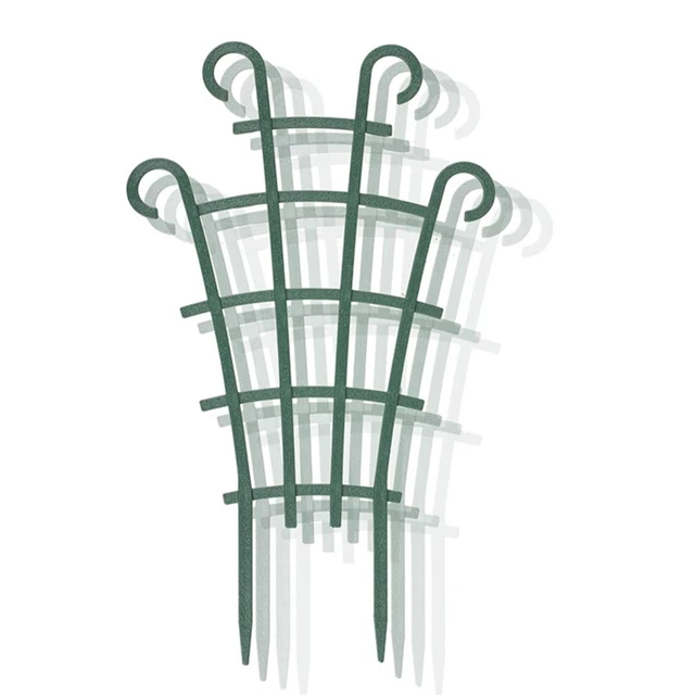 Erős Rácsos A Cserepes Növénytámogató Rácsok Rózsák Mászásához Szőlővirág - Image 5