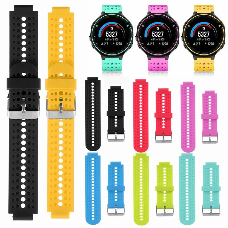 Premium Silicone Replacement Watch Band Strap - Universal Fit