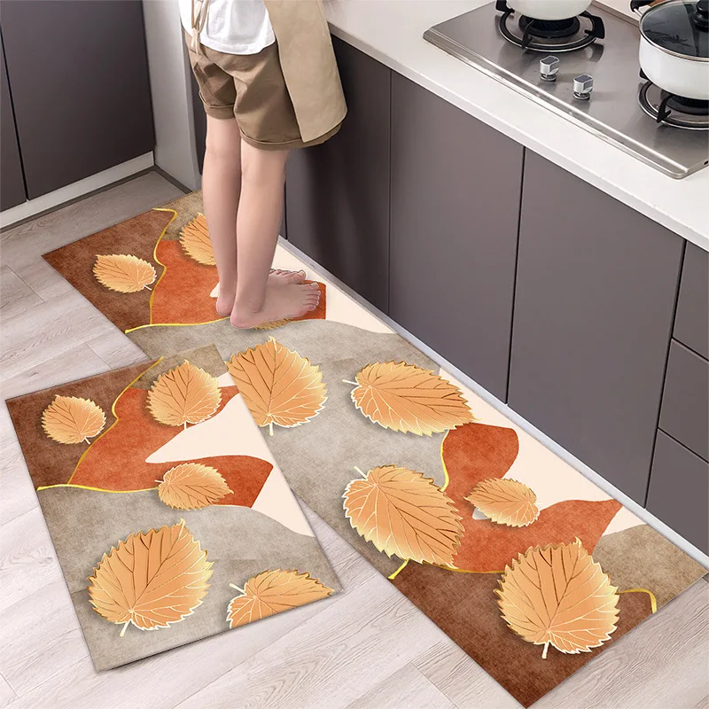 

Kitchen Area Rug for Floor Soft Anti-slip Dirty-resistant Mats for Bedroom Long Carpet for Living Room Laundry Mat Home Decor