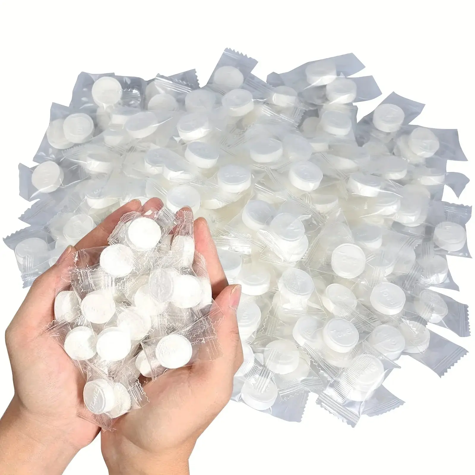 Disposable Compressed Face/Hand Wipes 1