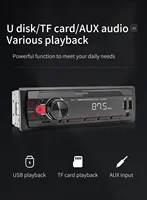 ESSGOO-Universal Multimedia Player for Car, 1 Din MP3 Car Radio, Audio Stereo, Bluetooth, Automotive, Colorful Buttons, 1 Din - Image 6