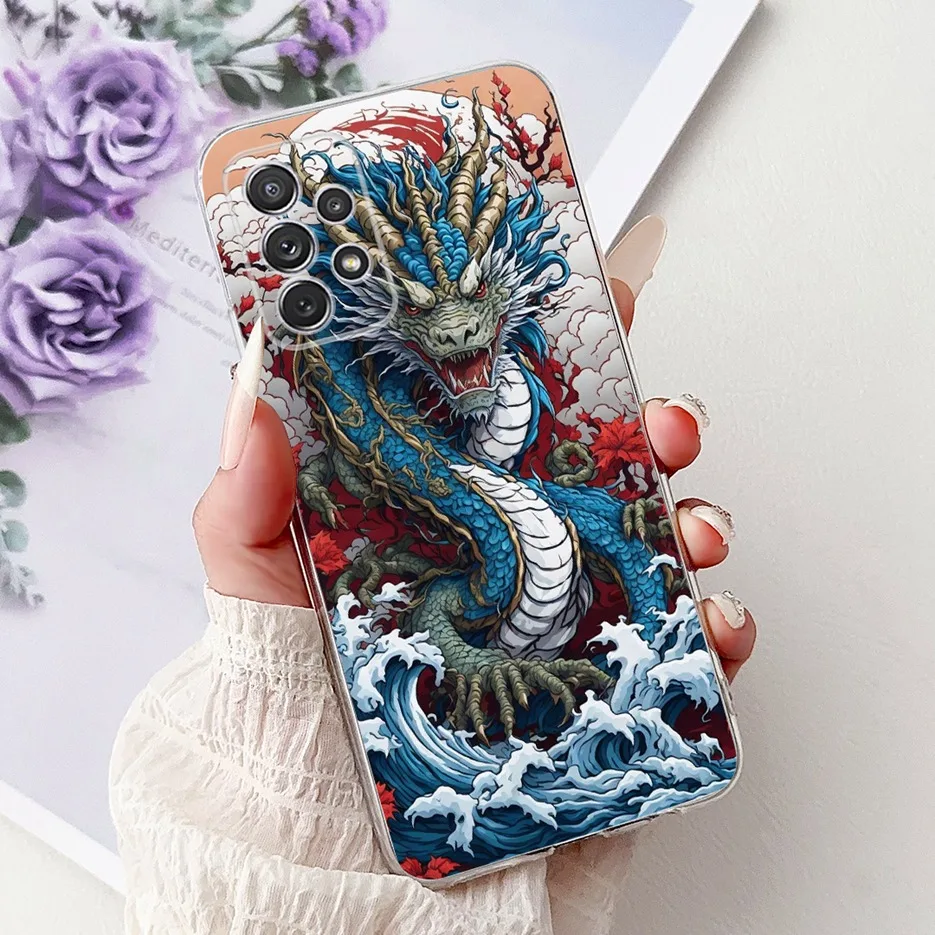 Luxury Floral Painted Soft Slim Phone Case - Elegant Design