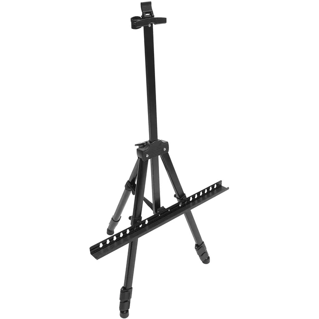 Foldable Easel Stand Display for Painting Poster Sign Random Color Adjustable Height Suitable Beginners Students Parties 1