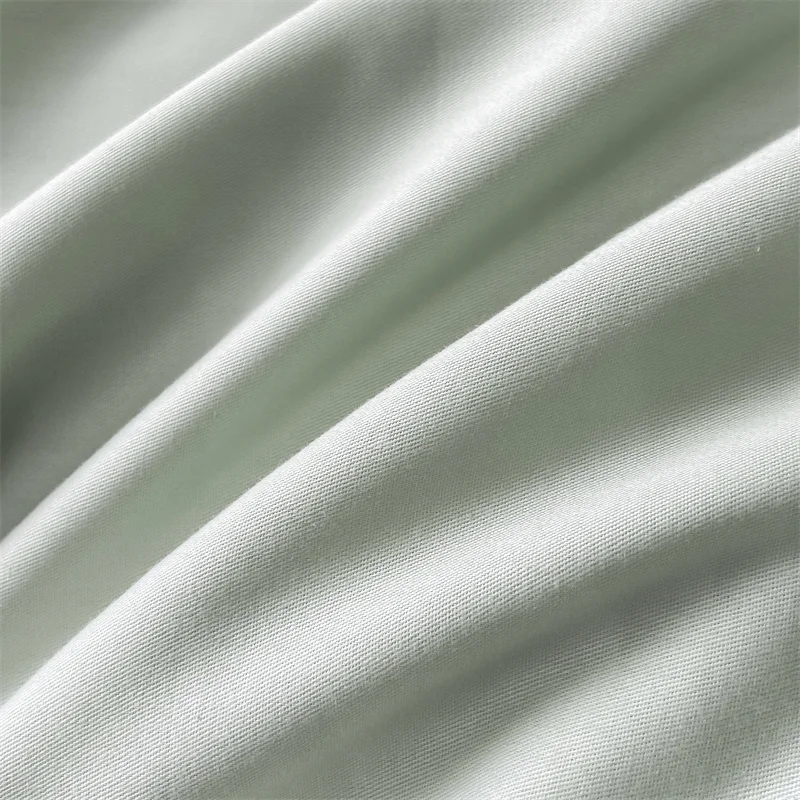 Luxury Embroidery Bedding Set Egyptian Cotton 400TC Duvet Cover Flat Fittedsheet Single Double Queen King Quilt Cover Pillowcase 5