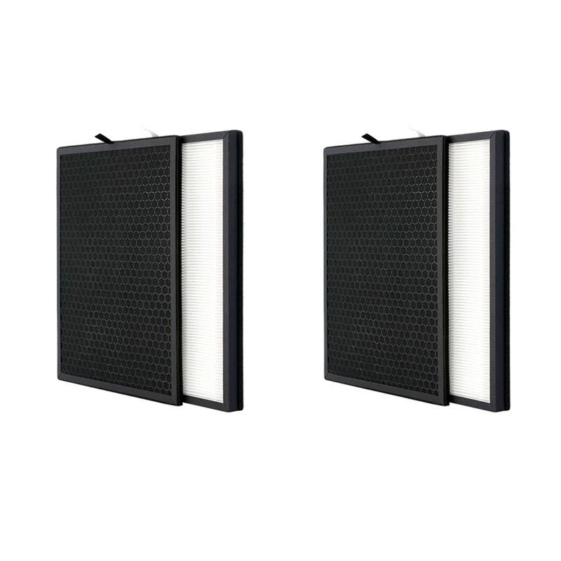 

2X FY1410 FY1413 Real Hepa Filter Activated Carbon Filter For Air Purifier AC1215