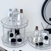 360° Rotatable Desktop Cosmetic Rack Bathroom Shelf Large-capacity Perfume Aromatherapy Skin Care Product Storage Rack Organizer 3