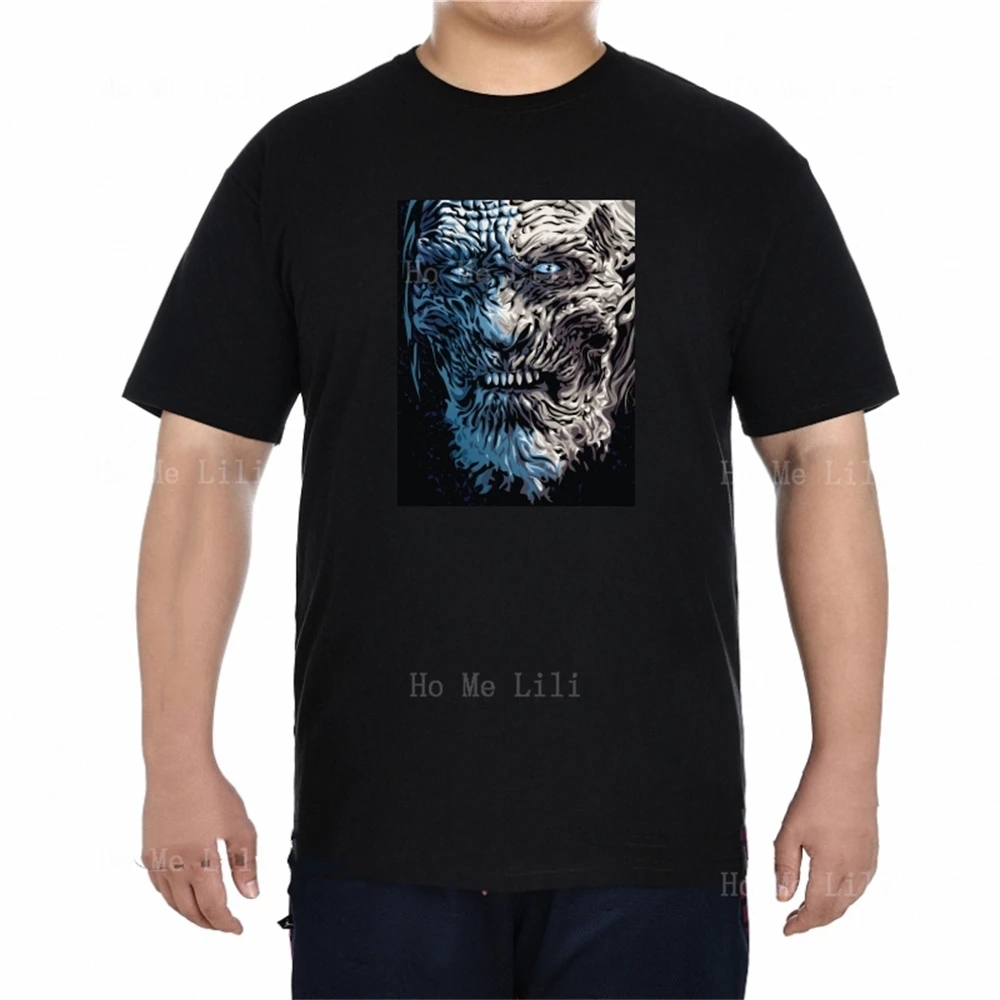 Maglietta Calda Di Moda Estiva Walker Face North Wall Inspired Design Tshirt Morbida E Traspirante