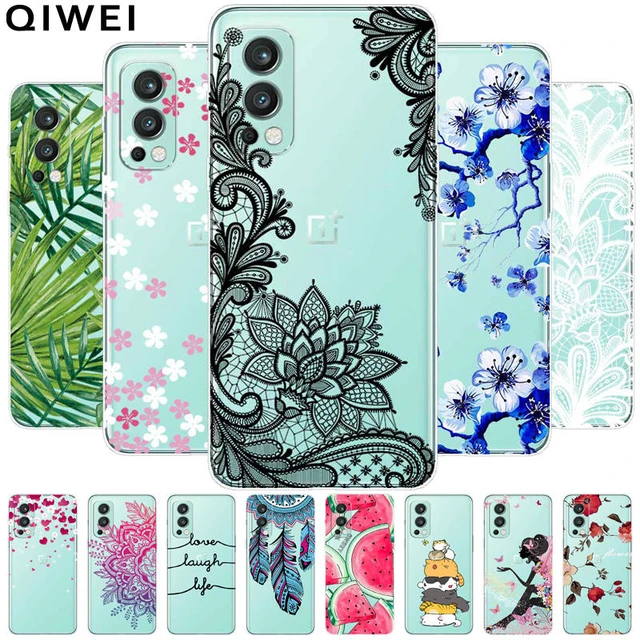 For OnePlus Nord 2 5G Case Shockproof Soft silicone TPU Back Cover For  OnePlus Nord2 5G Phone Case One Plus Nord 2 5G Coque Cute