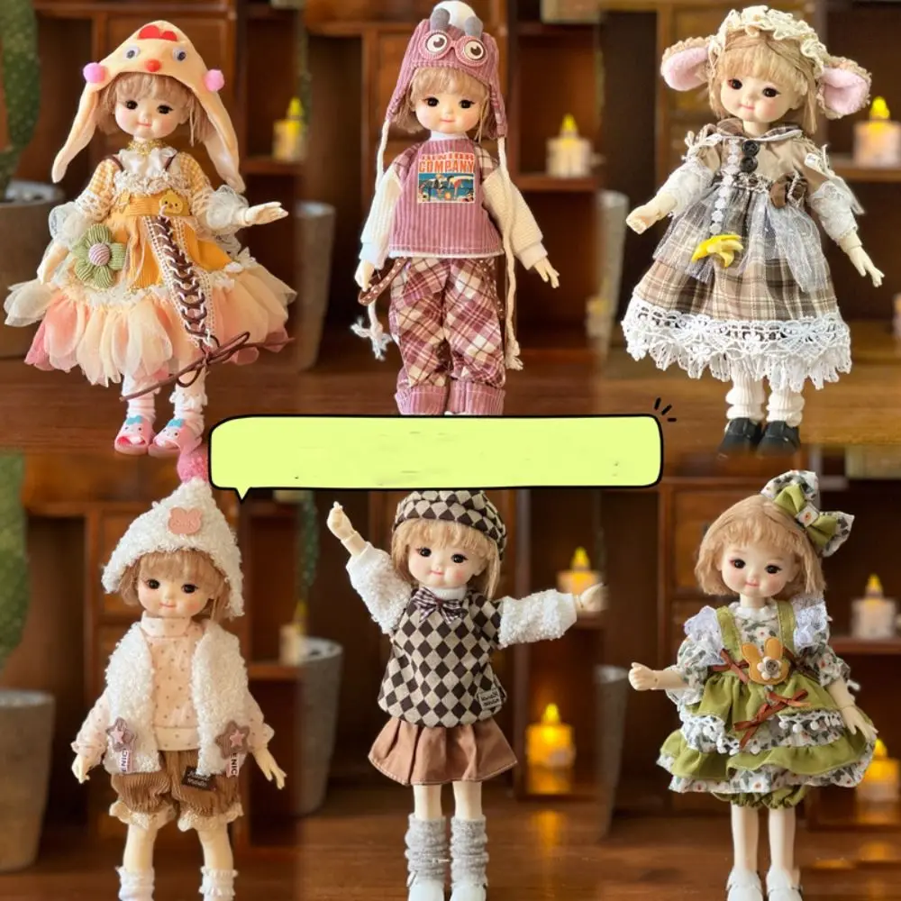 

Аксессуары для игрушек, одежда для шарнирной куклы, игрушечная одежда, 3D глаза, имитация шарнира глаз, платье для куклы, 30 см, кукла со съемными шарнирами