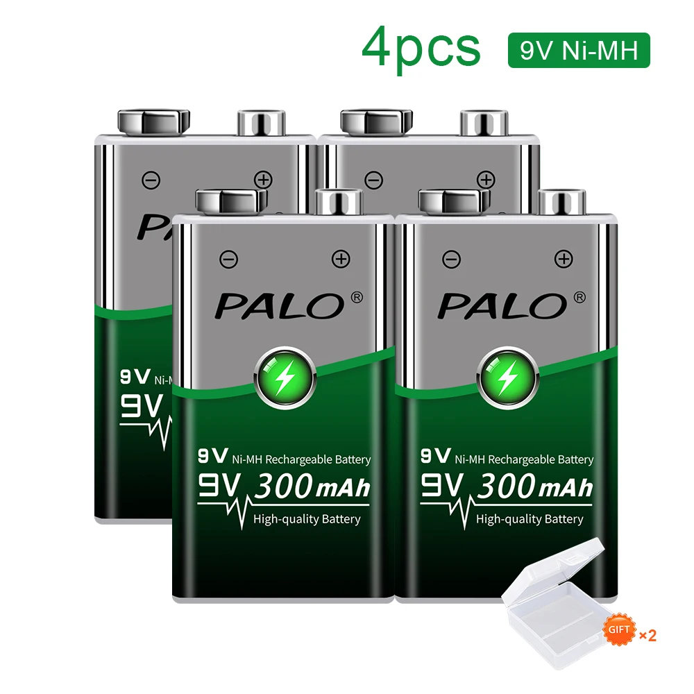 Chargeur de batteries rechargeables 9v  Chargeur de batteries rechargeables  Palo 9v - 9v 6f22-Aliexpress