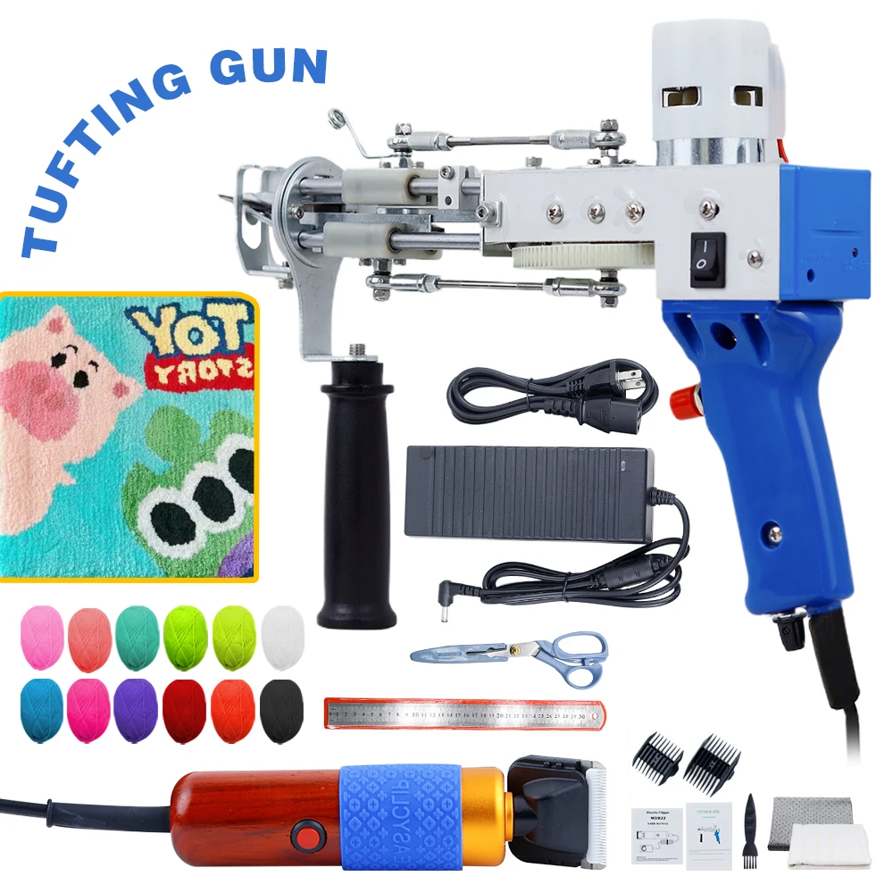 Rug Tufting Gun with Carpet Trimmer Kit -Rug-Tuft-Gun-with-Tufting-Shears, 2 in