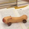 1PC Capybara Squeeze Toy Capybara Fidget Toy With Wheels Creative Portable Vent Toys Cozy Funny Pinch Toy For Kids Adults 2