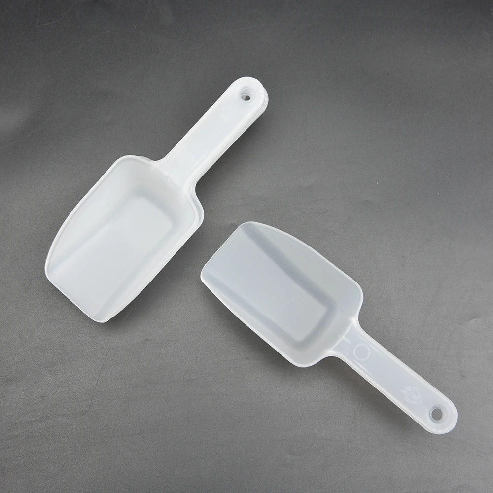 1pc Ice Shovel Frosted Translucent Kitchen Multipurpose Ice Shovel Fruit Grains Flour Rice