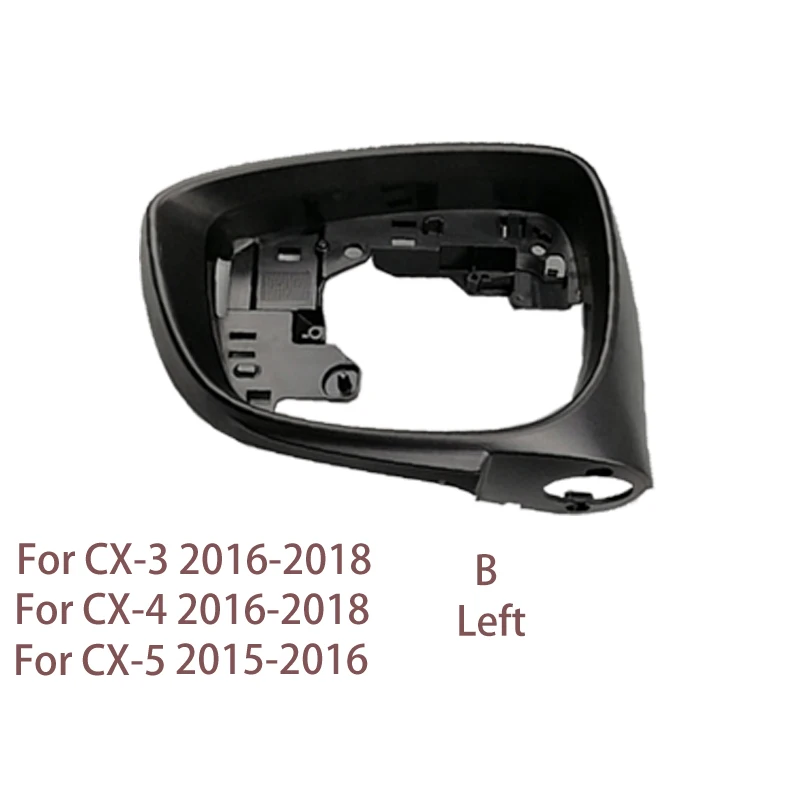 Calotta Inferiore Specchietto Retrovisore Per Mazda CX-5 2015-2016 E CX-3 2016-2019 – Telaio In ABS, Lato Destro, Facile Da Installare