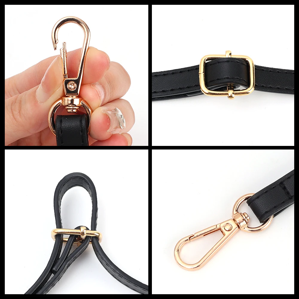 125cm Long Pu Leather Bag Strap Accessories For Handbags 1.2cm