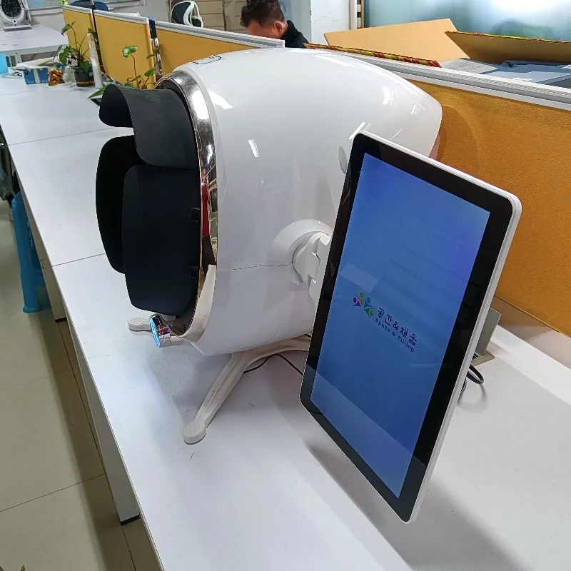 Smart 3D Skin Analyzer UV Skin Test High-Quality 3-in-1 Diagnosis Analysis Mirror for Facial Beauty Care Health Assessment