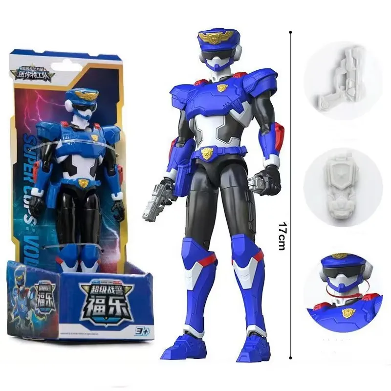 New Miniforce Super Cops Power Bolt Max Leo Model Action