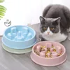 Slow Feeder Dog Bowls Dishes Bloat Stop Puppy Food Water Bowl for Dog Cat Non Slip Slow Eating Puzzle Maze Fun Pet Feeding Bowl 1