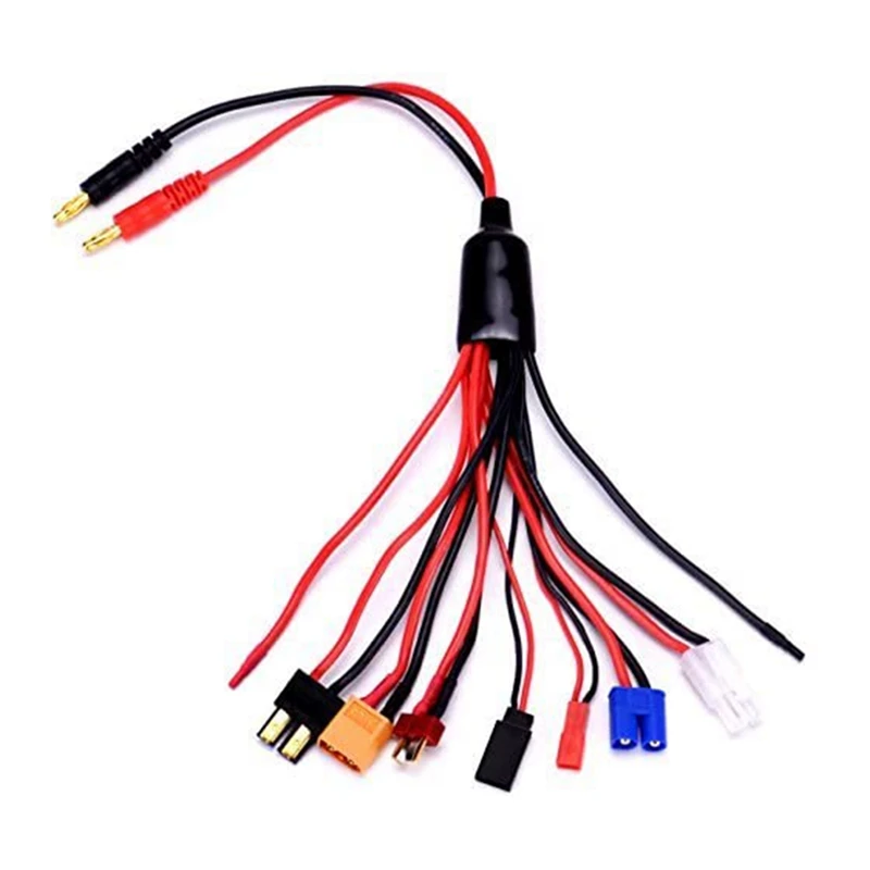 Botique-RC Lipo ͸  Ŀ  9 In 1 й ̺ 4.0Mm ٳ ÷ JST T ÷ XT60 EC3